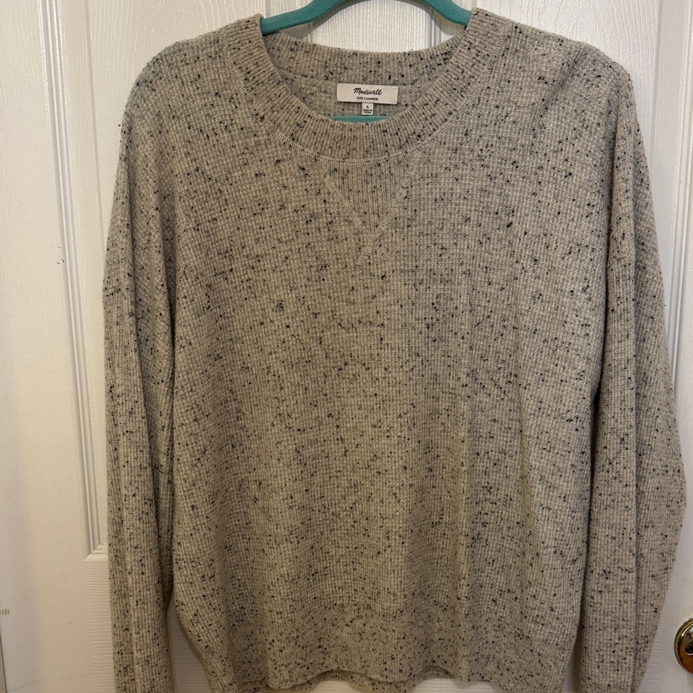 Madewell Cashmere Sweater New L